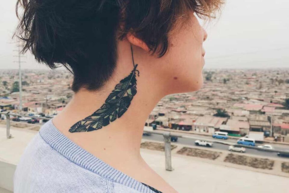 Tattoo Behind Ear