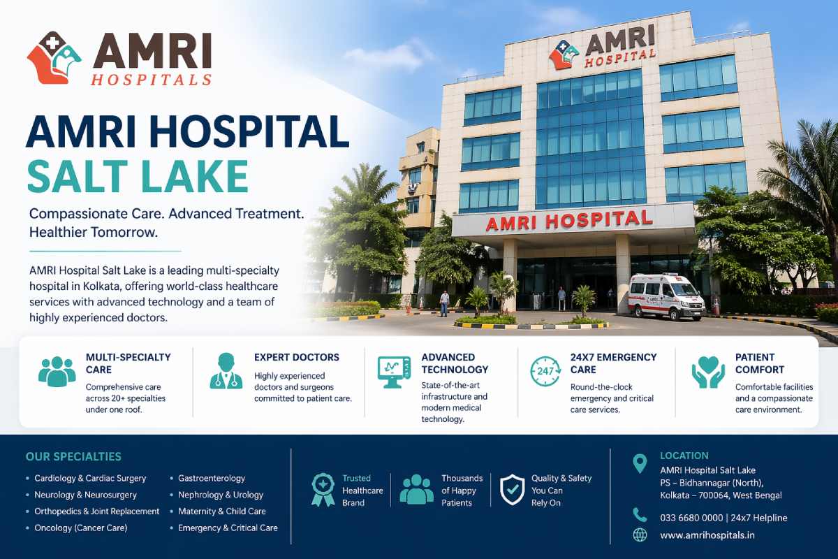 Amri AMRI Hospital Salt Lake: Services, Doctors, Facilities & Emergency