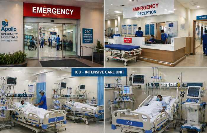 apollo speciality hospitals - trichy photos emergency