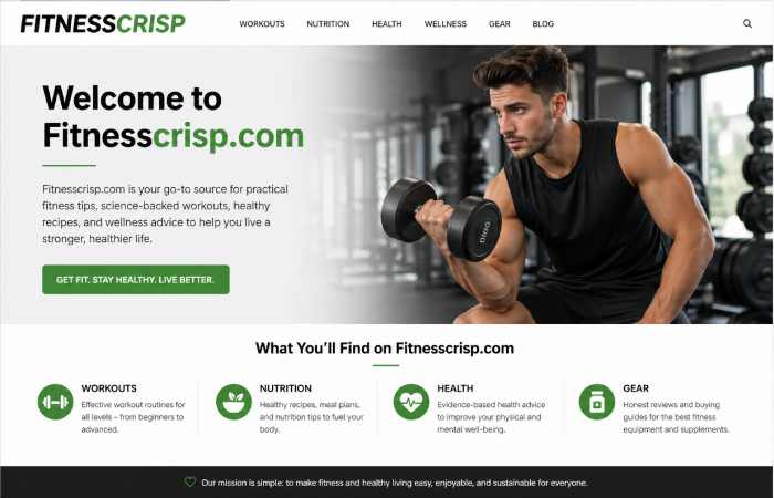 fitnesscrisp-com what is it