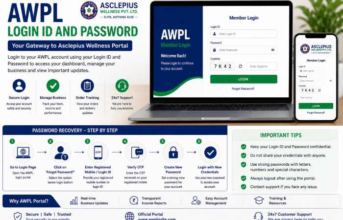 awpl login id and password what is