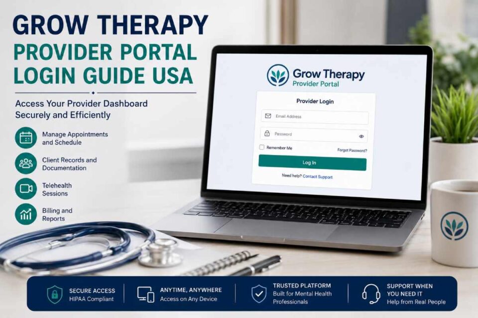 grow therapy provider portal login
