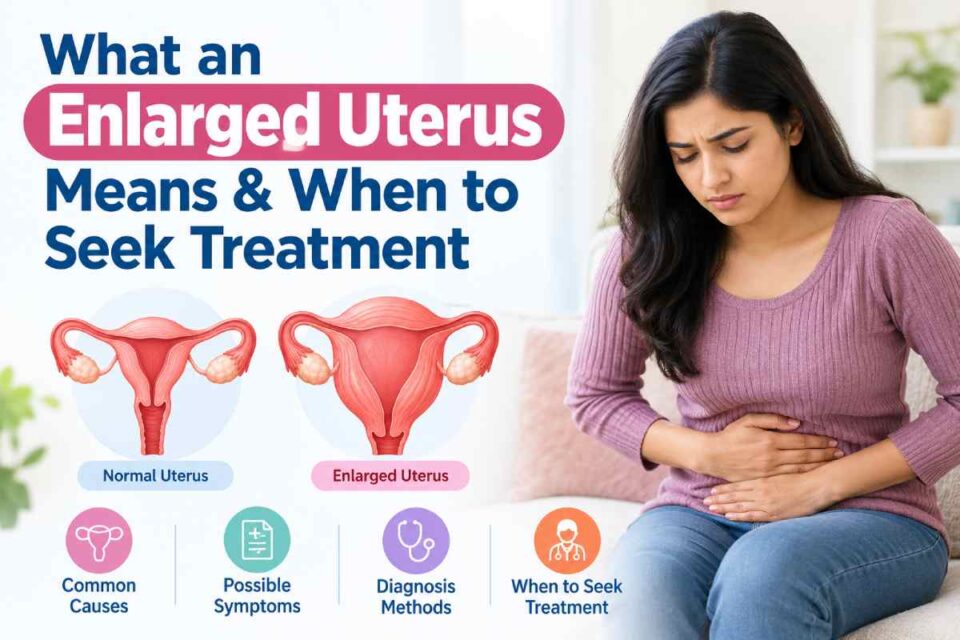 enlarged uterus